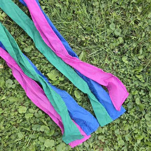 Vintage Spring Bunny Wind Sock Easter Streamers Floppy Ears - Picture 2 of 7